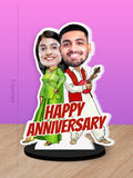 DDLJ Couple Caricature Photo Stand