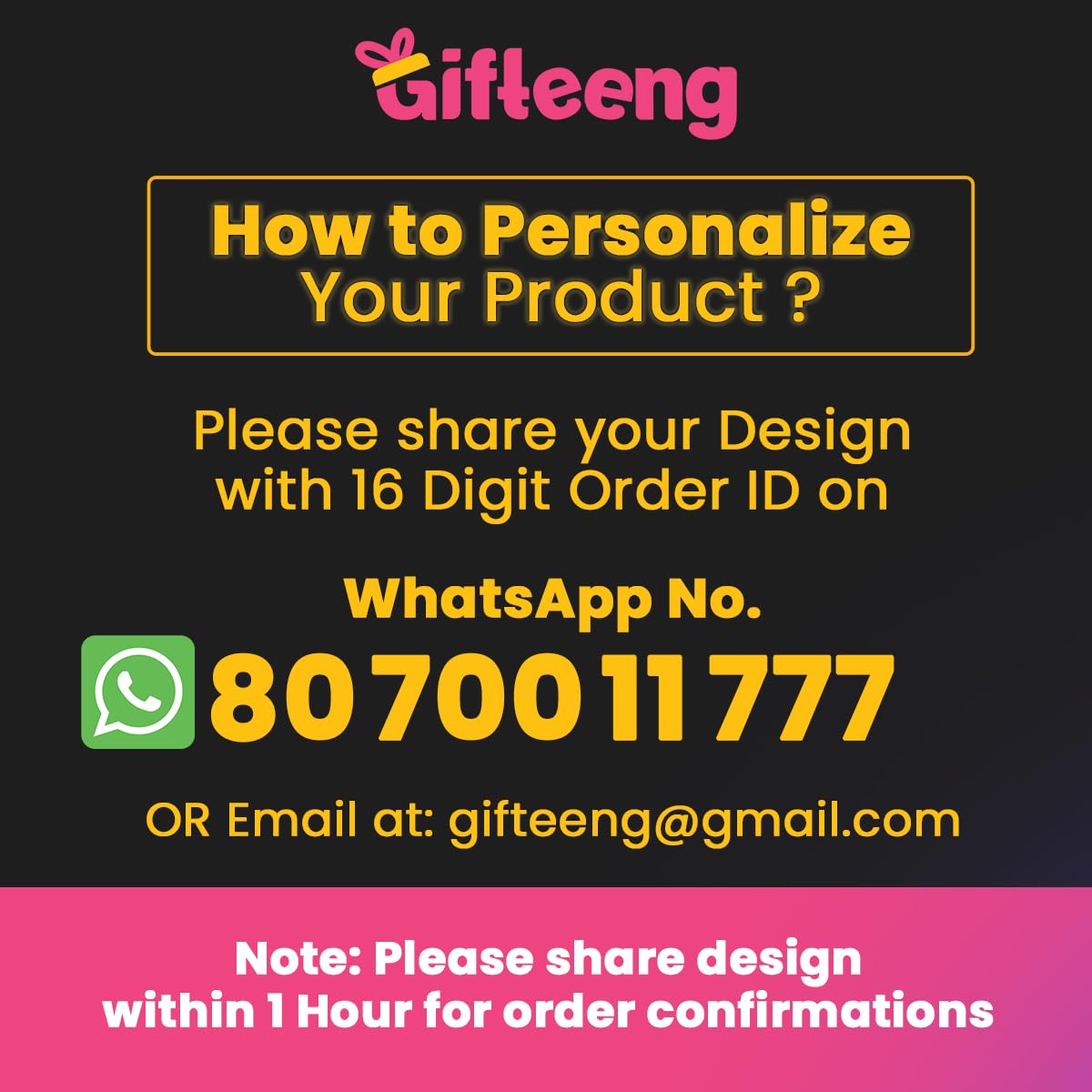 Gifteeng Customised Name Water Bottle with LED Temperature Display