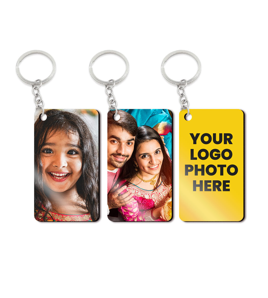 Customised MDF Keychain 1.5"x2 inches