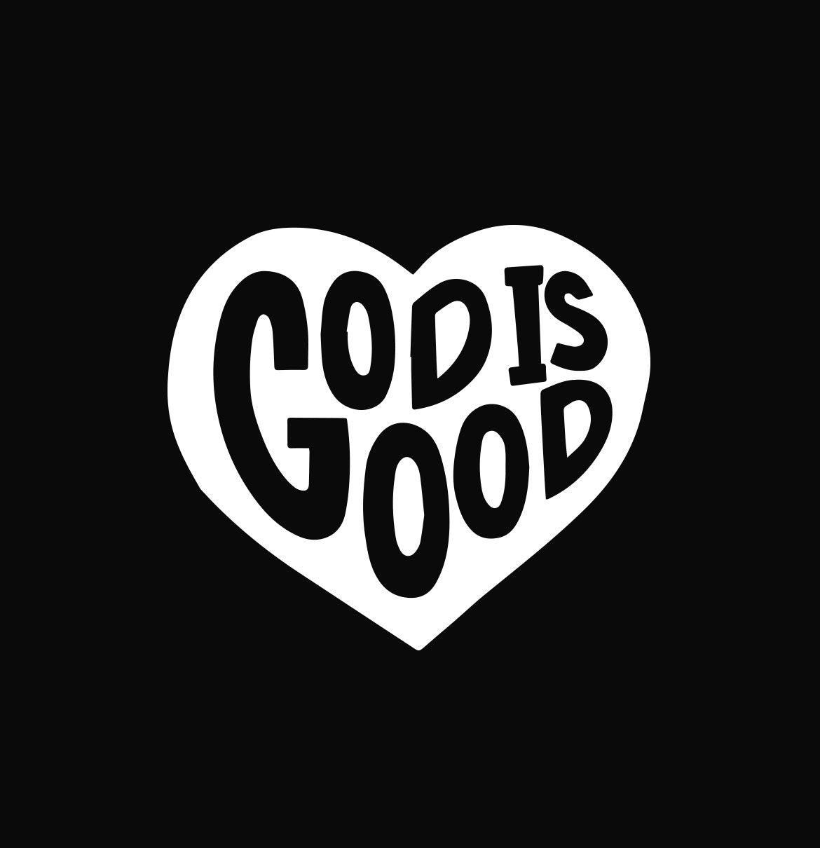 God is Good Pure Cotton Round Neck Tshirt