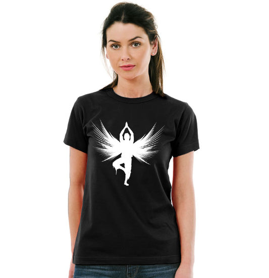 Yoga Unisex Pure Cotton Round Neck Tshirt For Artist