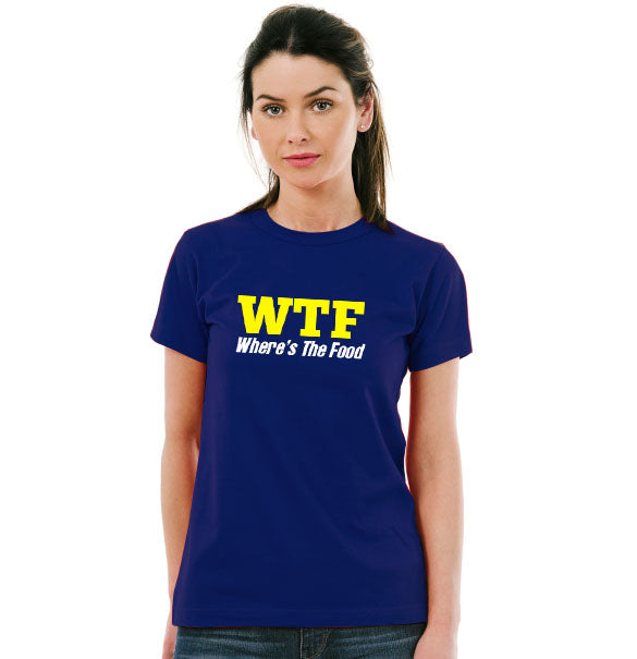 Where's The Food Unisex Pure Cotton Round Neck Tshirt For Artist