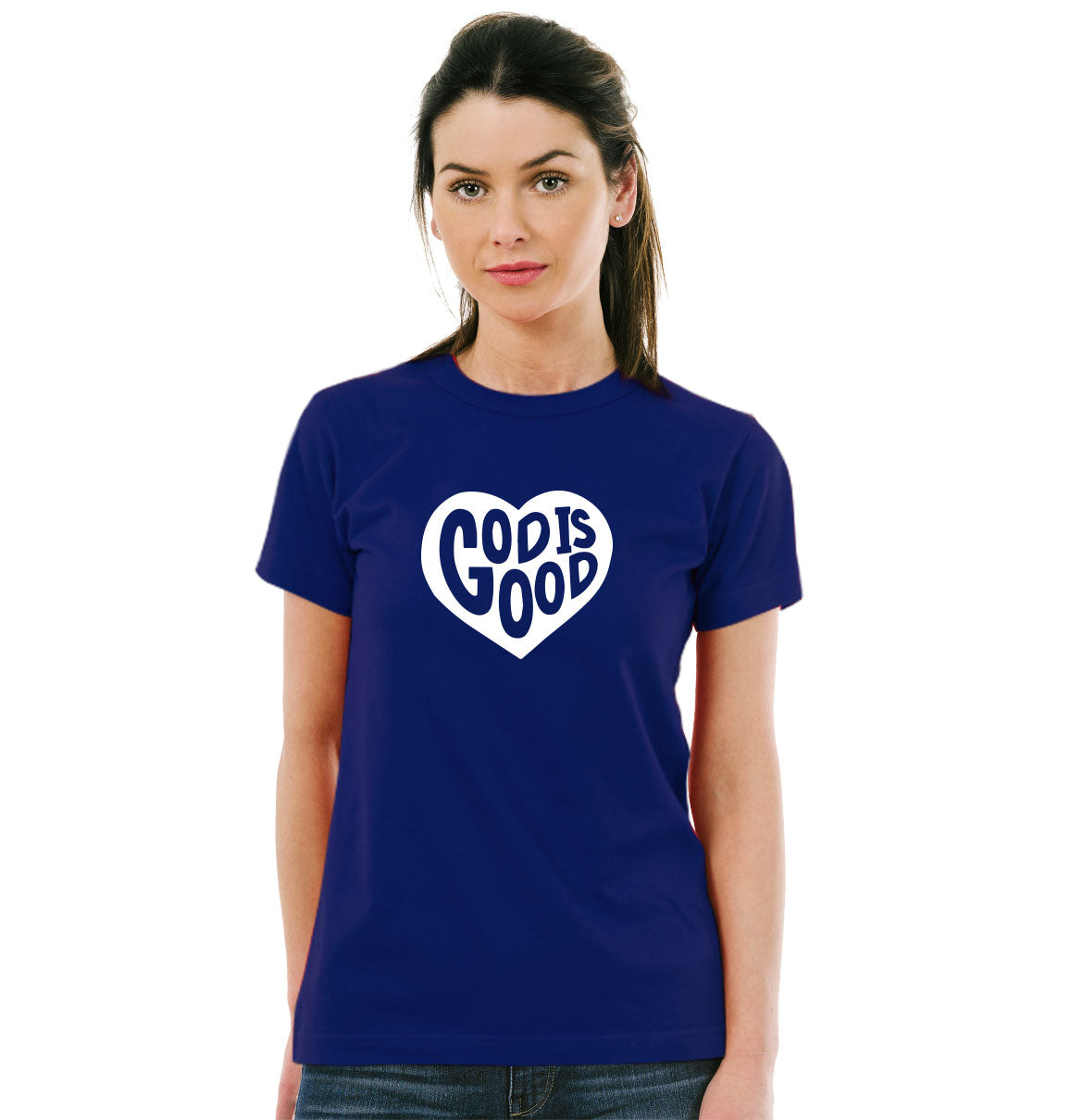 God is Good Pure Cotton Round Neck Tshirt