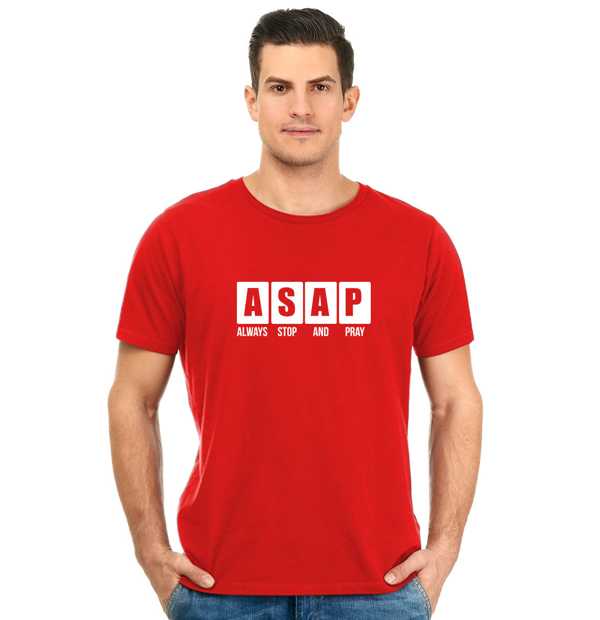 A S A P Pure Cotton Round Neck Tshirt For Artist