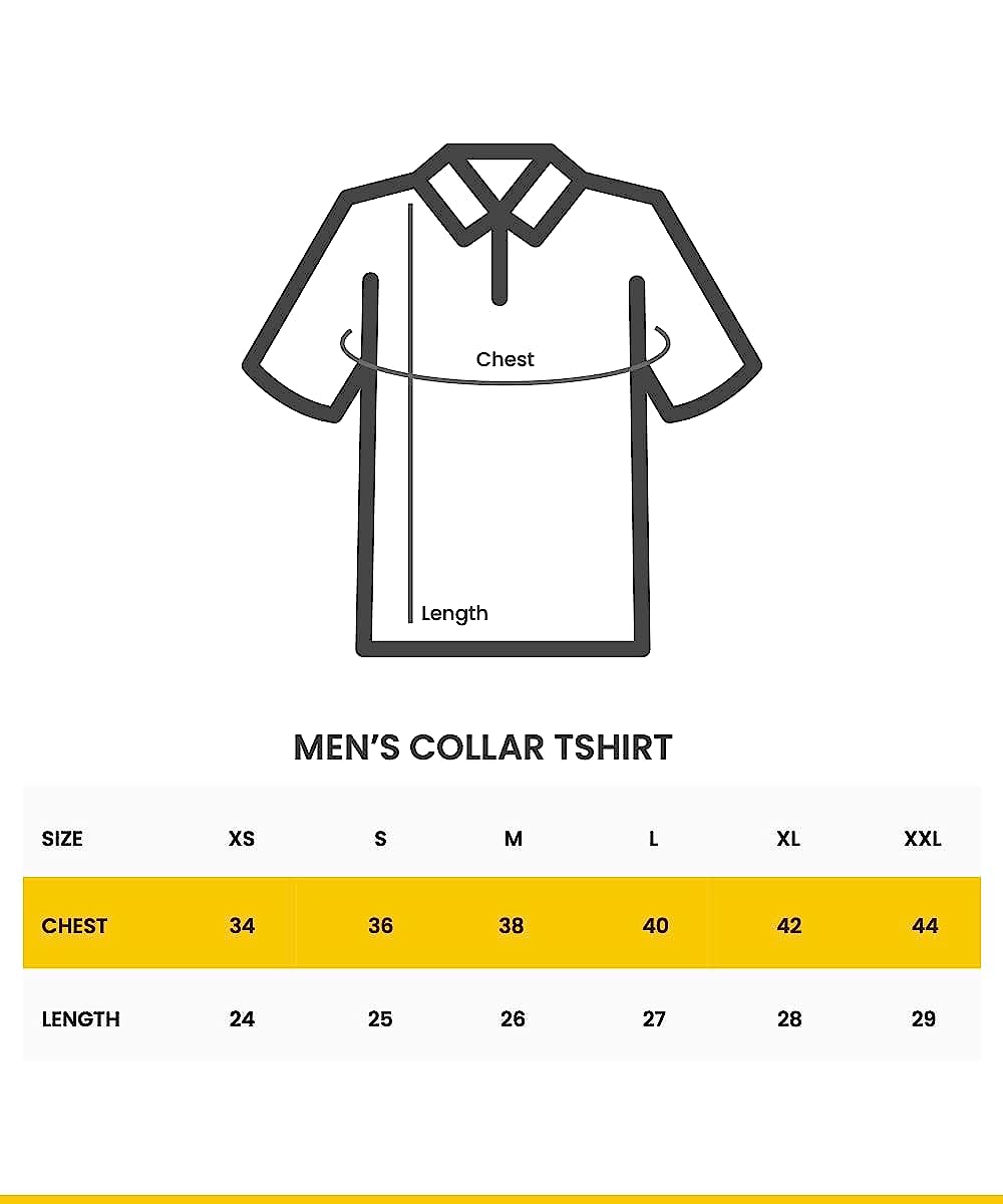 Customised Polo Collar Neck Sports Cotton Unisex T-Shirt