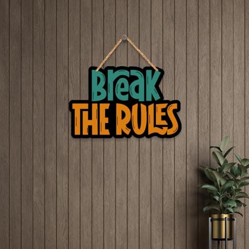 inultimate Wooden Wall Hanging for Home & Office | MDF Motivational Quote Decorative Wall Art | Modern Room Decor for Living Room, Bedroom & Entrance WH 04