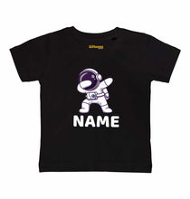 Customised Name Kids Dab Astronaut Tshirts