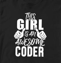 THIS GIRL IS AN AWESOME CODER TSHIRT