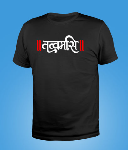 Tatvamasi Hindi Unisex Pure Cotton Tshirts