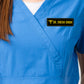 Acrylic Engraved Name Badges 3.5inx1in 2MM Black