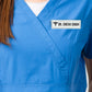 Acrylic Engraved Name Badges 3.5inx1in 2MM White