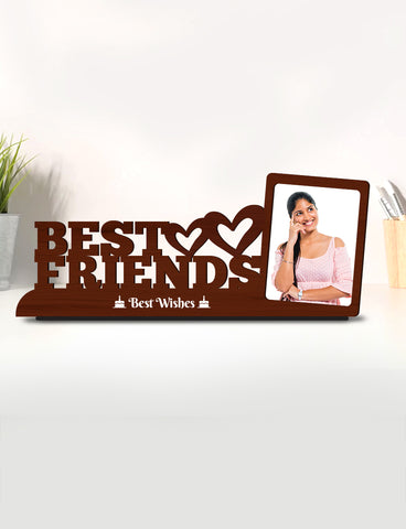 Personalised Pre-Printed Best Friends Photo Stand