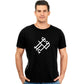 M D F K Unisex Pure Cotton Round Neck Tshirt For Artist