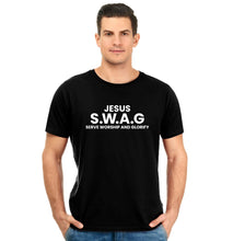 Jesus SWAG Saves Pure Cotton Round Neck Tshirt
