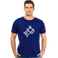 M D F K Unisex Pure Cotton Round Neck Tshirt For Artist