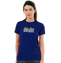 You Are Unique Unisex Pure Cotton Round Neck Tshirt For Artist