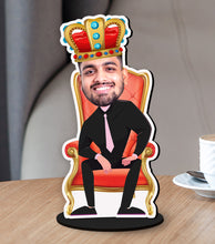 Boss on Couch Caricature Photo Stand