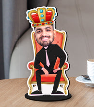 Boss on Couch Caricature Photo Stand