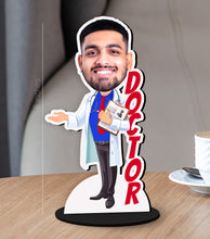 Doctor Male Caricature Photo Stand