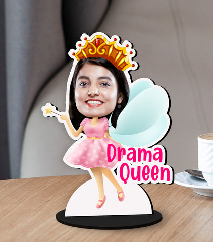 Drama queen Caricature Photo Stand