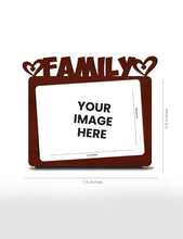 Personalised Pre-Printed Family Photo Frame