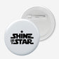 Shining Like A Star Round Badge Pack of 4