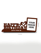 Personalised Pre-Printed Happy Birthday Photo Stand