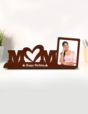 Personalised Pre-Printed Personalised Love Mom Photo Stand