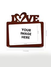 Personalised Pre-Printed Love Photo Frame