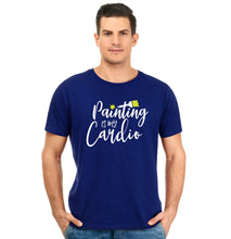 Painting is my new cardio Unisex Pure Cotton Round Neck Tshirt For Artist