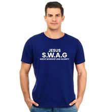 Jesus SWAG Saves Pure Cotton Round Neck Tshirt