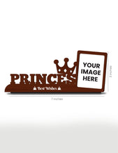 Personalised Pre-Printed Princes Photo Stand