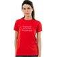Pray Wait & Trust Pure Cotton Women Round Neck Tshirt
