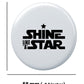 Shining Like A Star Round Badge Pack of 4