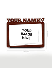 Personalised Pre-Printed Your Name Photo Frame