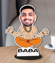 Calm Baba Caricature Photo Stand