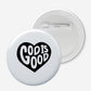 God is good Round Badge Pack of 4