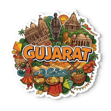 Stylish Pune Fridge Magnet - Glossy Print, 4mm Thick by Gifteeng — image 8, personalized fridge magnets by Gifteeng