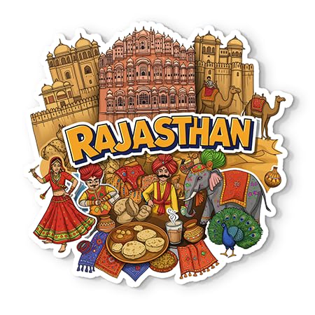Stylish Pune Fridge Magnet - Glossy Print, 4mm Thick by Gifteeng — image 7, personalized fridge magnets by Gifteeng